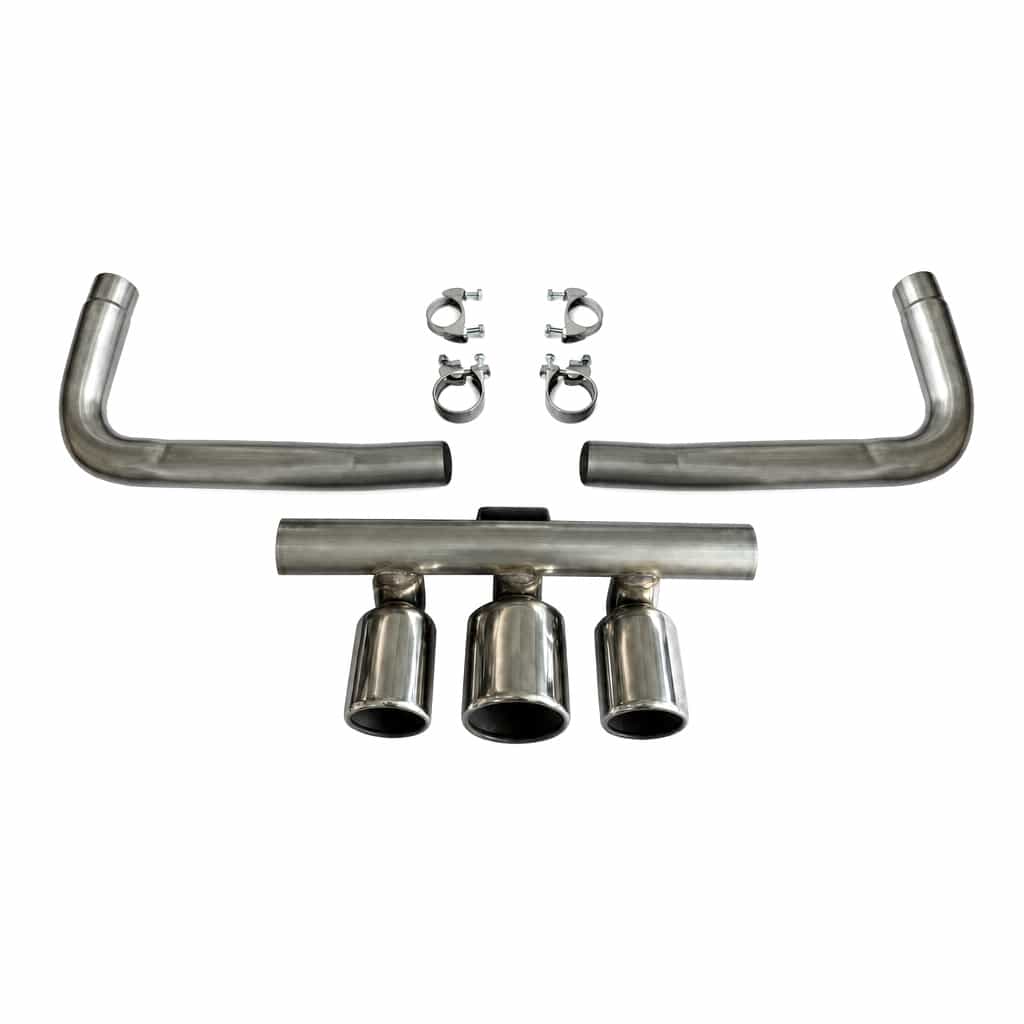 Vicrez Type-R Style Exhaust Tips vz106578 | Honda Civic 2021-2025