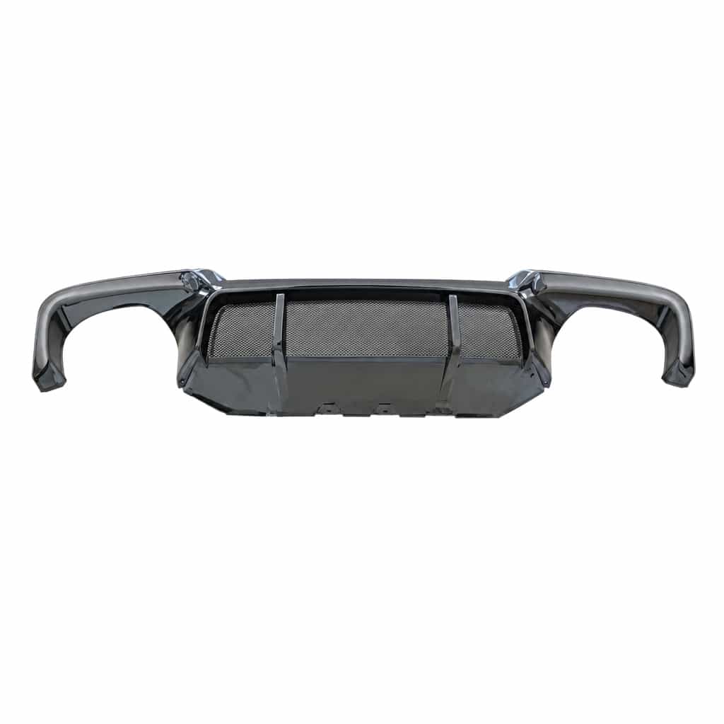 Vicrez V-Type Rear Diffuser Matte black vz105841 | BMW F10/F18 2011-2017
