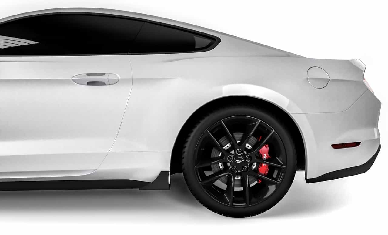Vicrez V1R Pro Style Rocker Panel Winglets vz101836 | Ford Mustang 2015-2023