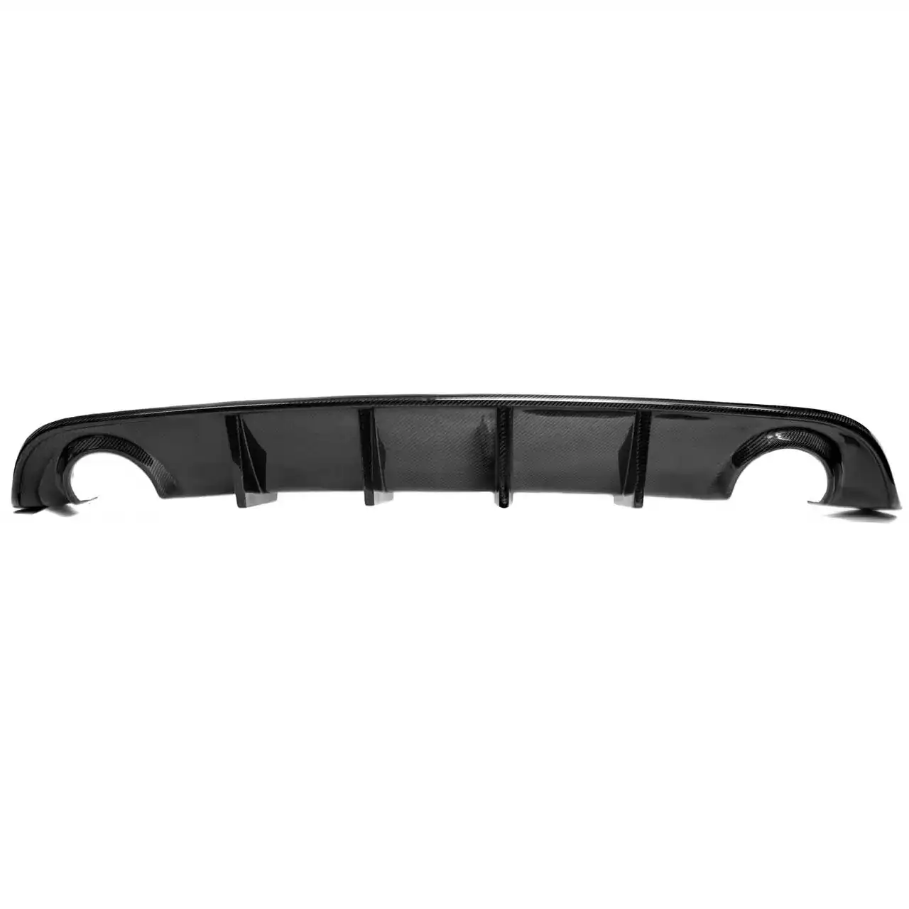 Vicrez V3R Gloss Carbon Fiber Rear Diffuser vz102441 | Dodge Charger R/T, SRT 392, Hellcat 2015-2023