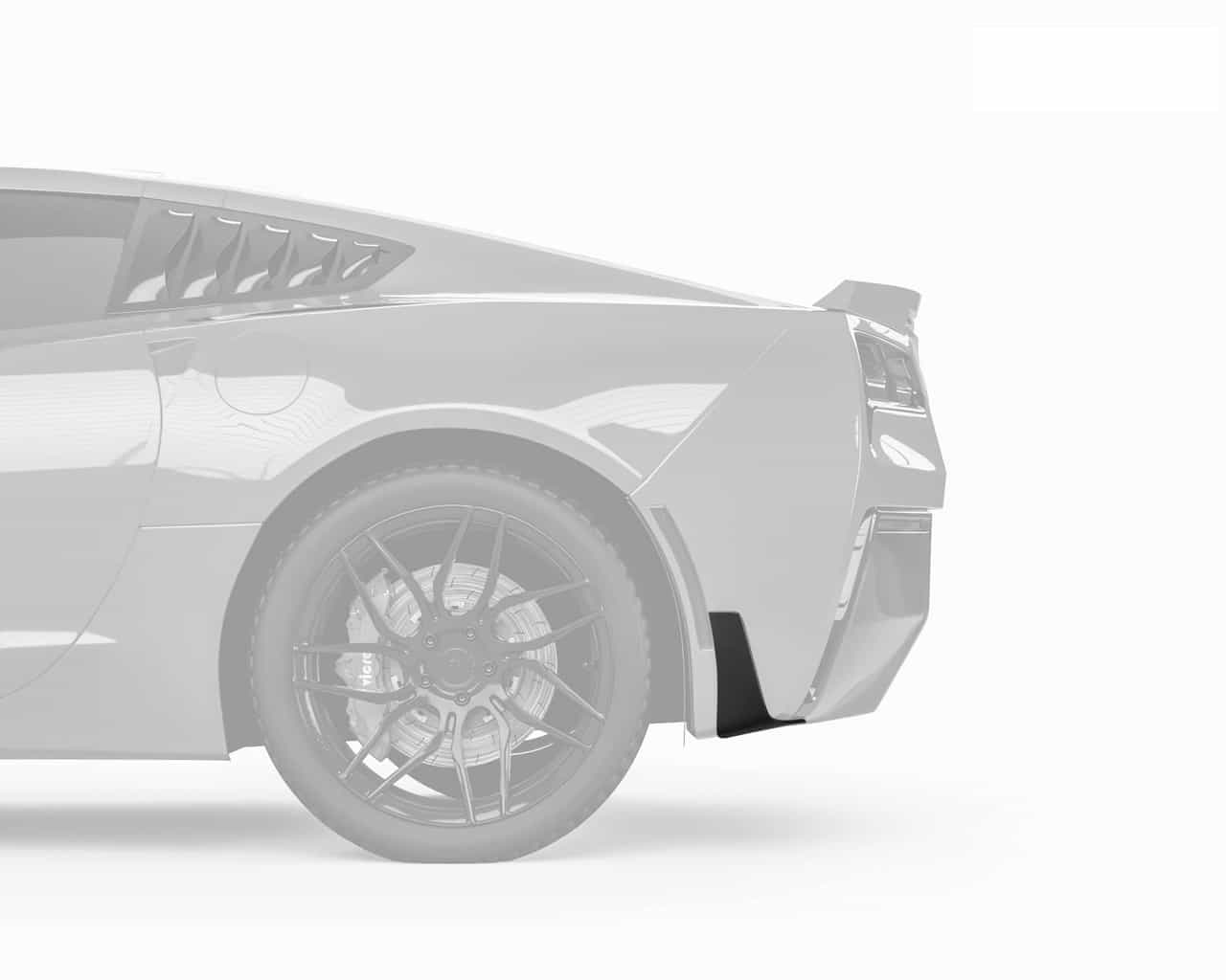 Vicrez Vesper Rear Side Add-On vz101418 | Chevrolet Corvette C7 2014-2019