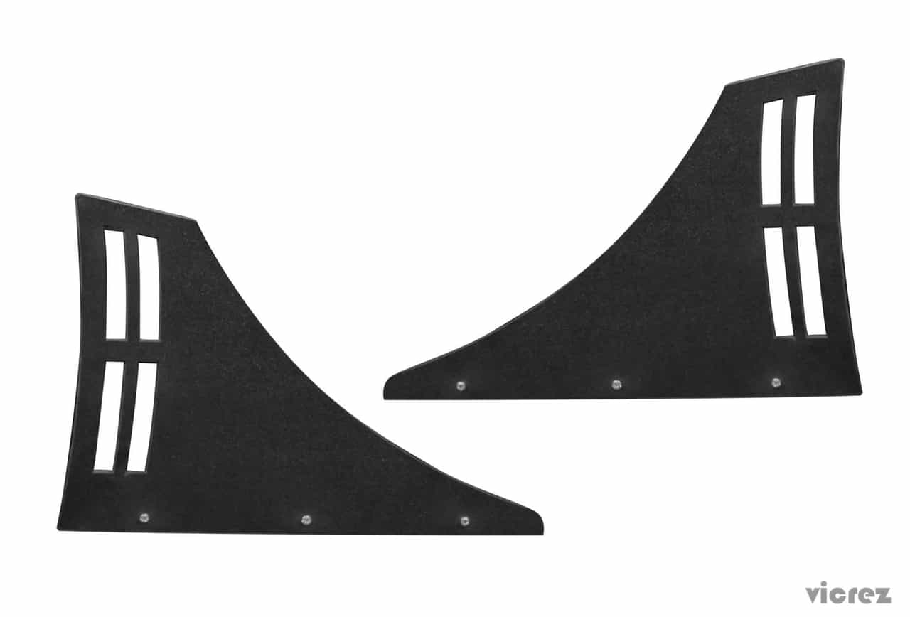 Vicrez Vulcano Pro Racing Side Skirts Splitter Winglets vz101424