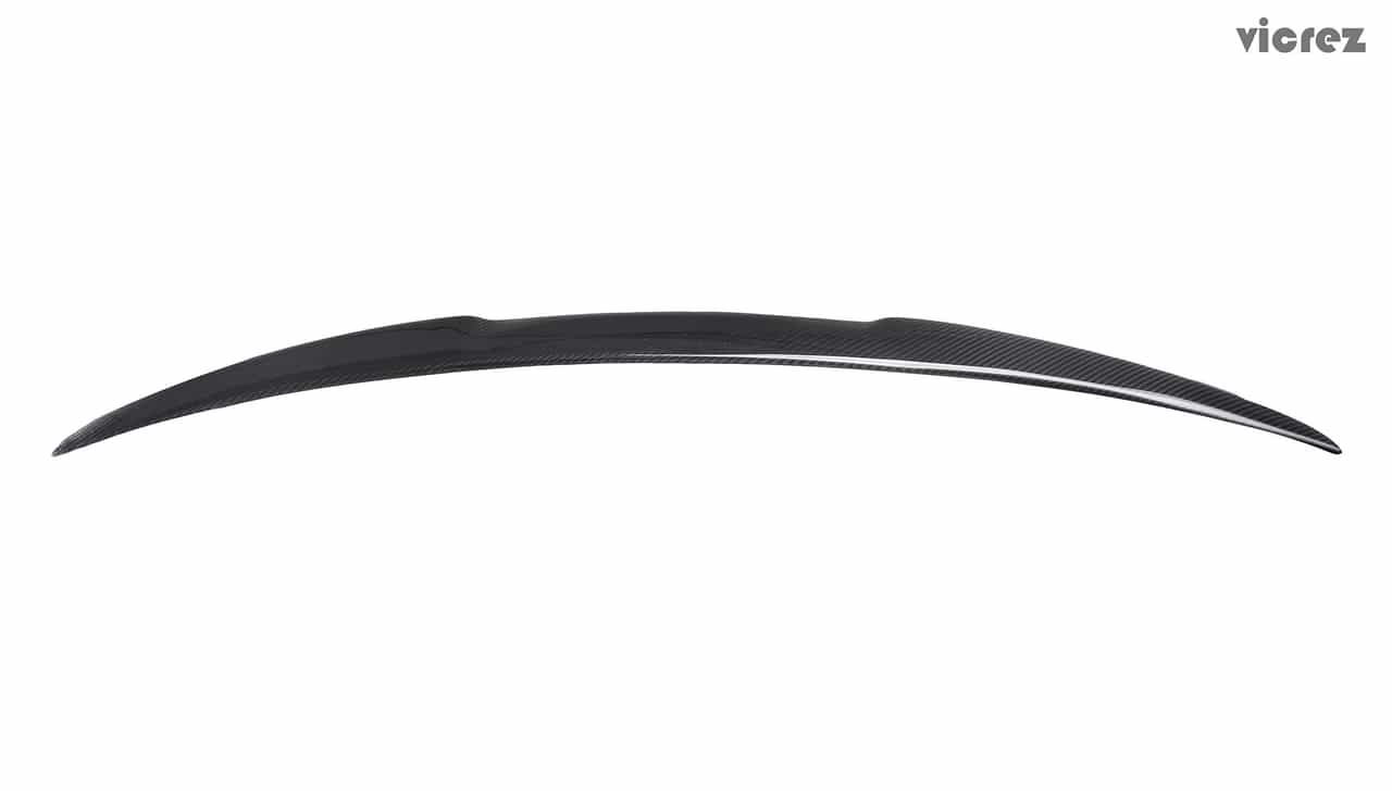 Vicrez VZ Carbon Fiber Rear Wing Spoiler vz101195 | BMW 3 Series F30/ M3 F80 2012-2019