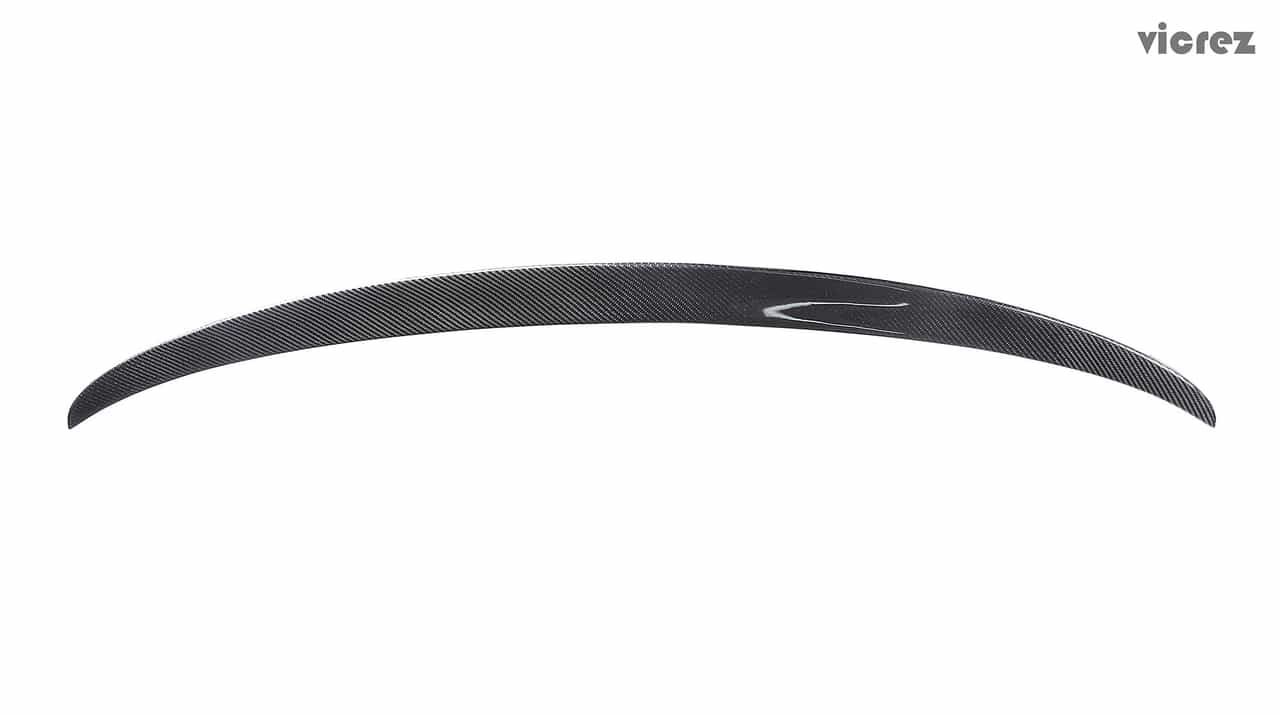 Vicrez VZ2 Carbon Fiber Rear Wing Spoiler vz101196 | BMW 3 Series F30/ M3 F80 2012-2019