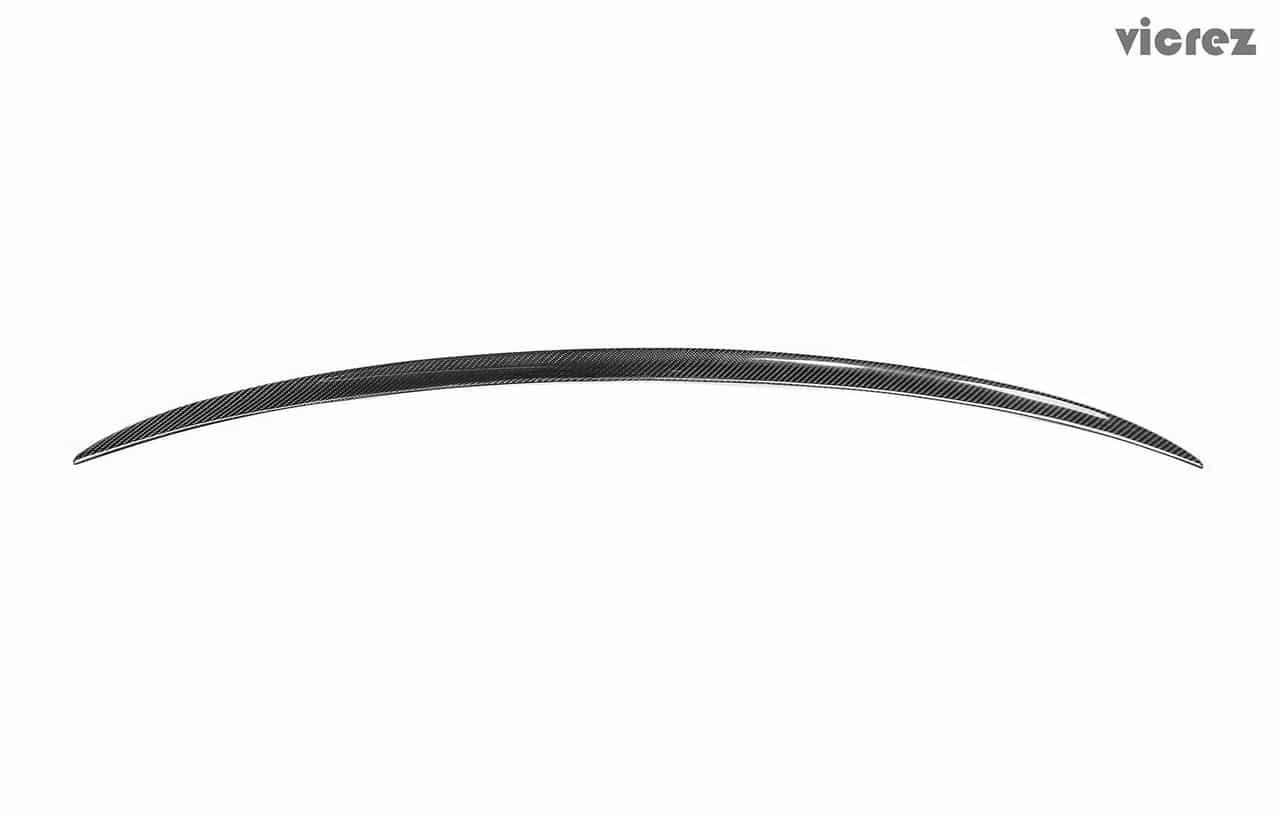 Vicrez VZ3 Carbon Fiber Rear Wing Spoiler vz101197 | BMW 3 Series F30/ M3 F80 2012-2019