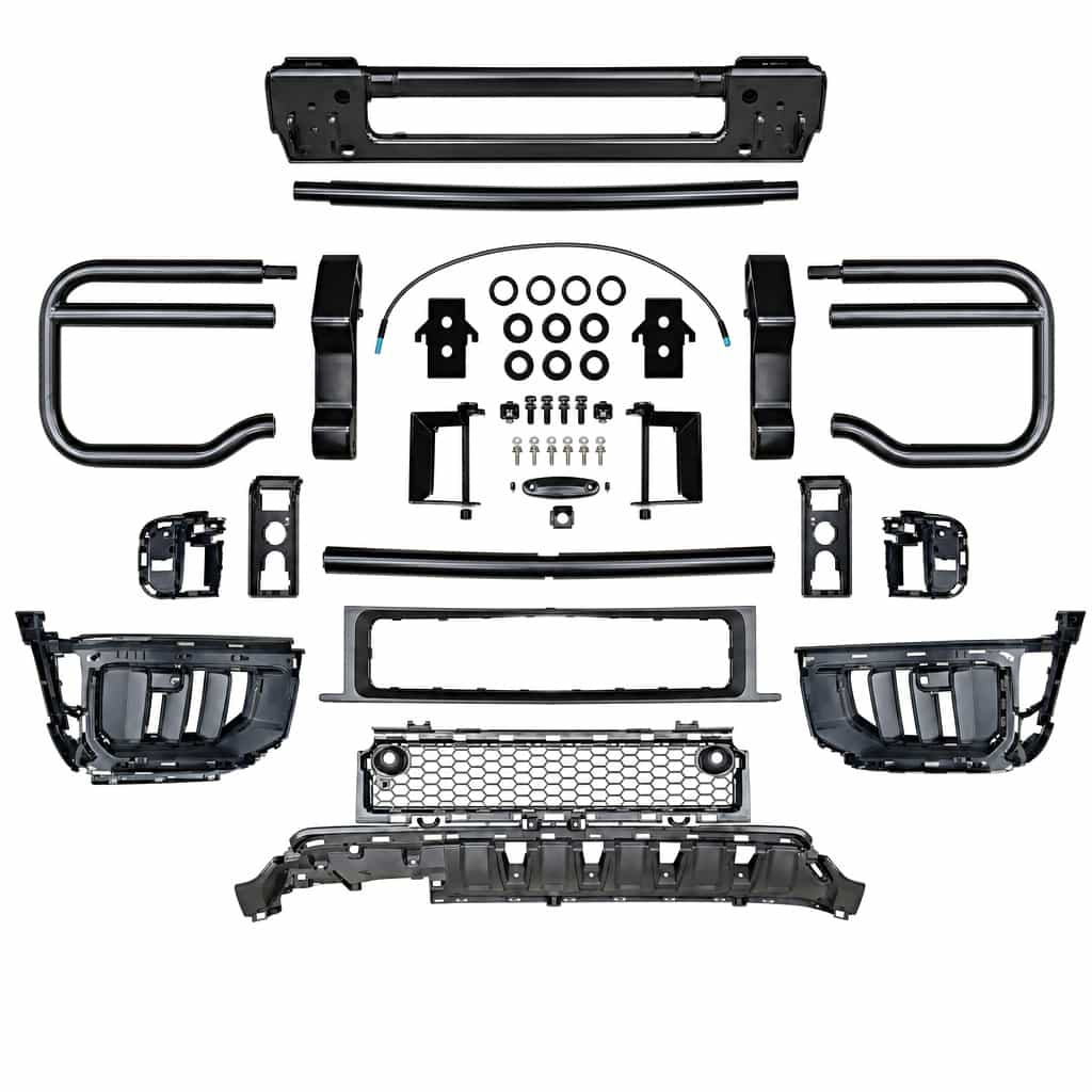 Vicrez W465 G63 Style Steel Front Guard vz112784 | Mercedes-Benz G-Class (W464) 2019-2024