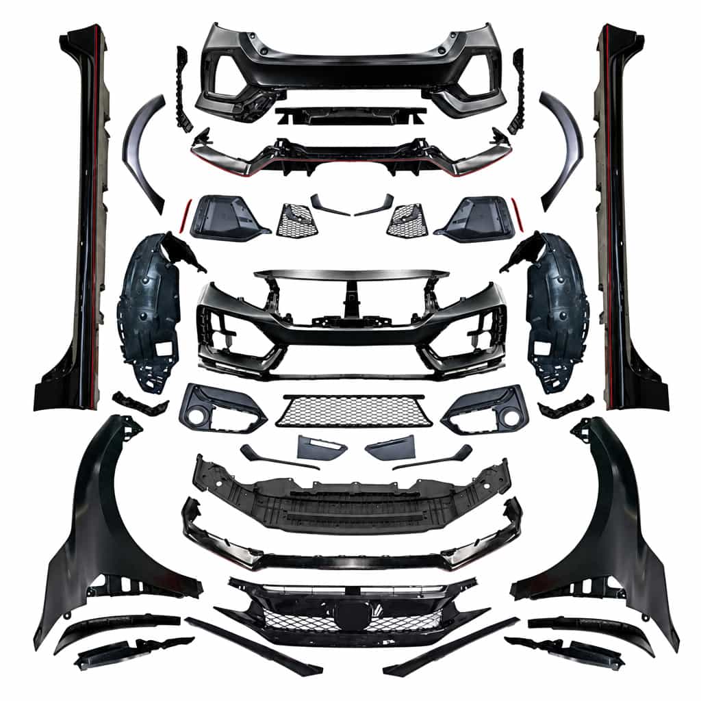 Vicrez Wide Body Kit vz106546 | Honda Civic Type-R 2016-2021