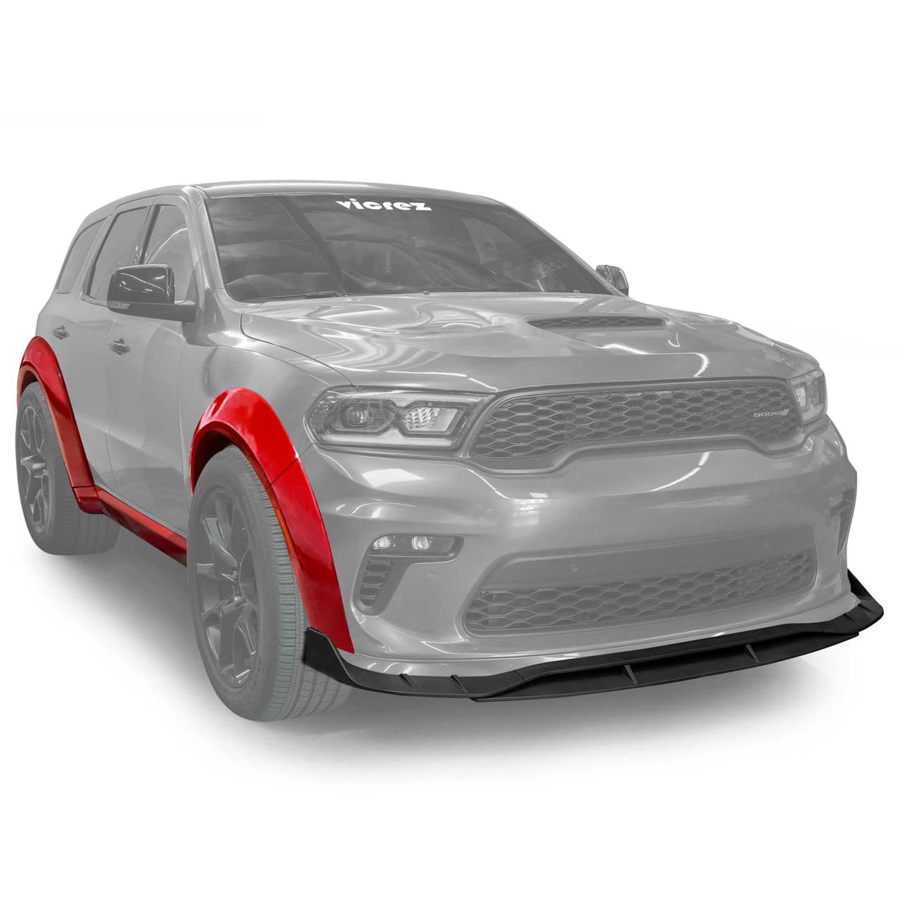 Vicrez Widebody Fender Flares Demon+Rocker Panels vz102527 | Dodge Durango 2014-2026