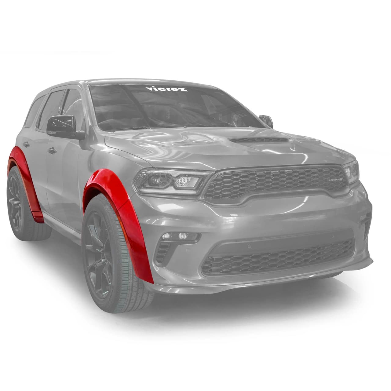 Vicrez Widebody Fender Flares Demon Style vz102524 | Dodge Durango 2014-2026