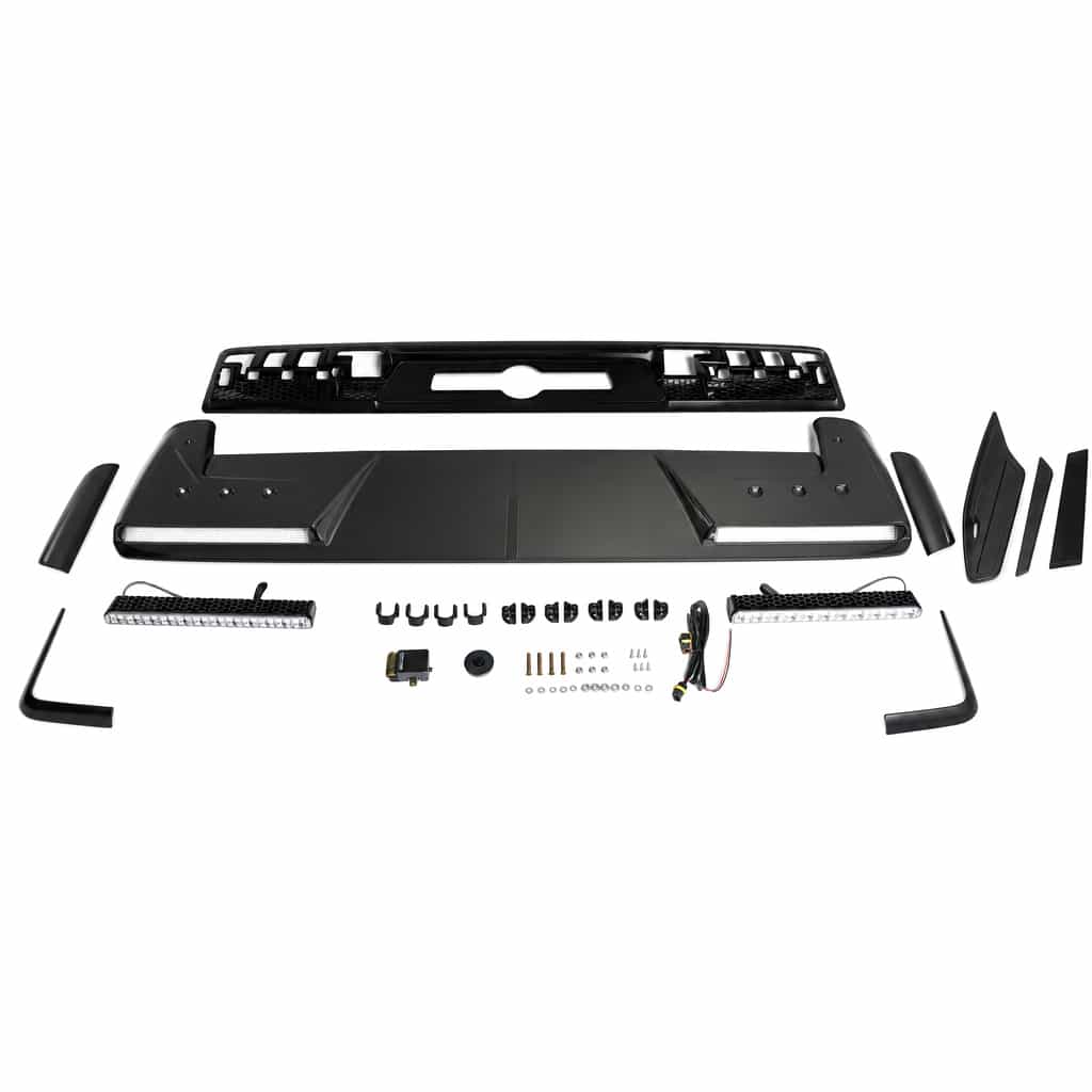 Vicrez Widestar Style Dry Carbon Roof Light Bar vz112800 | Mercedes-Benz G-Class (W464/W465) 2019-2026