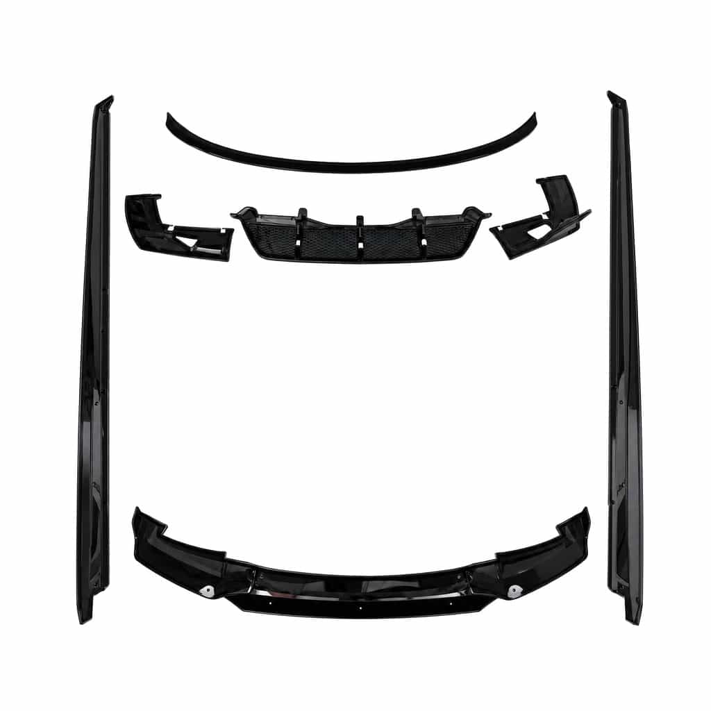 Vicrez X6 Black Knight Aero Kit Gloss Black vz106035 | BMW F16 2015-2019