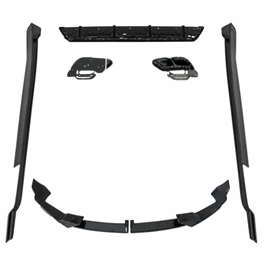 Vicrez X6 LCI MP Aero Kit Gloss Black vz106042 | BMW G06 LCI 2020-2025