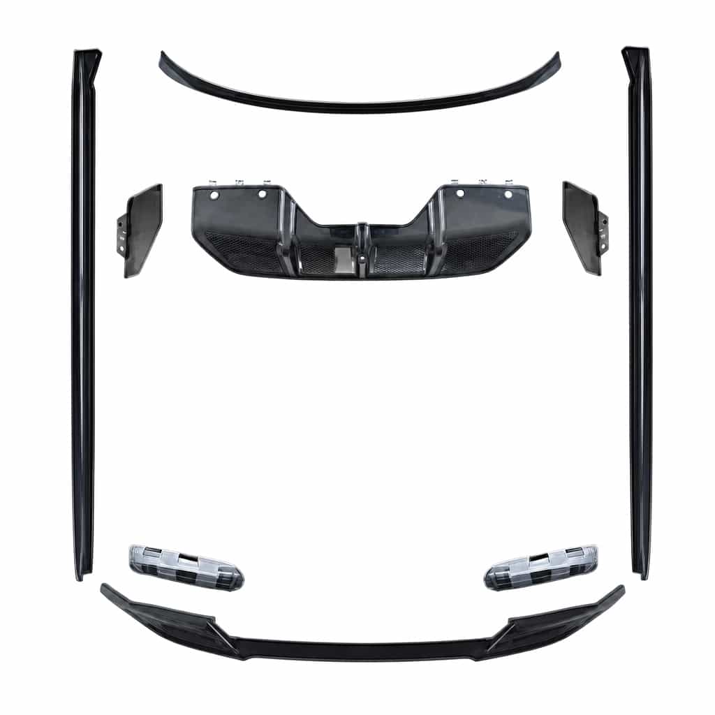Vicrez X6 M-Performance Aero Kit Matte Black vz106031 | BMW F16 2015-2019