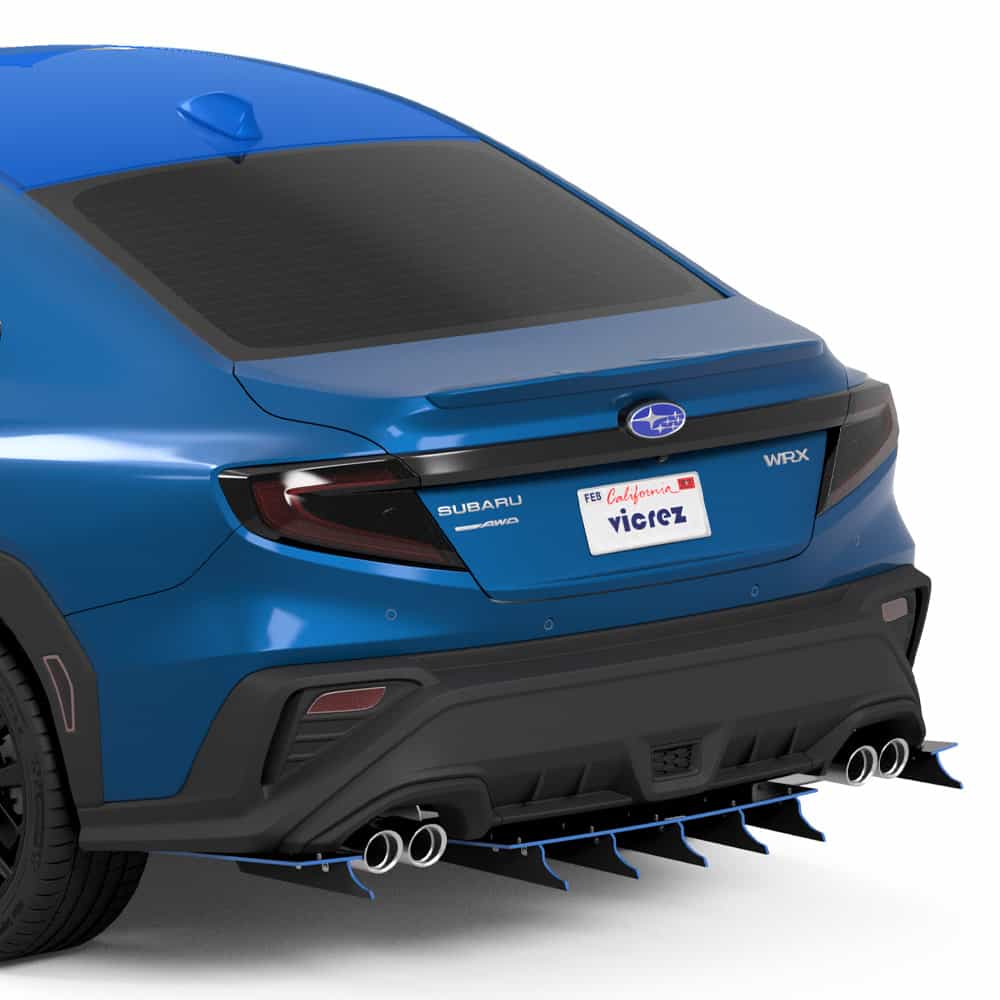 Vicrez Zonari VR5 Rear Diffuser vz103475 | Subaru WRX 2022-2026