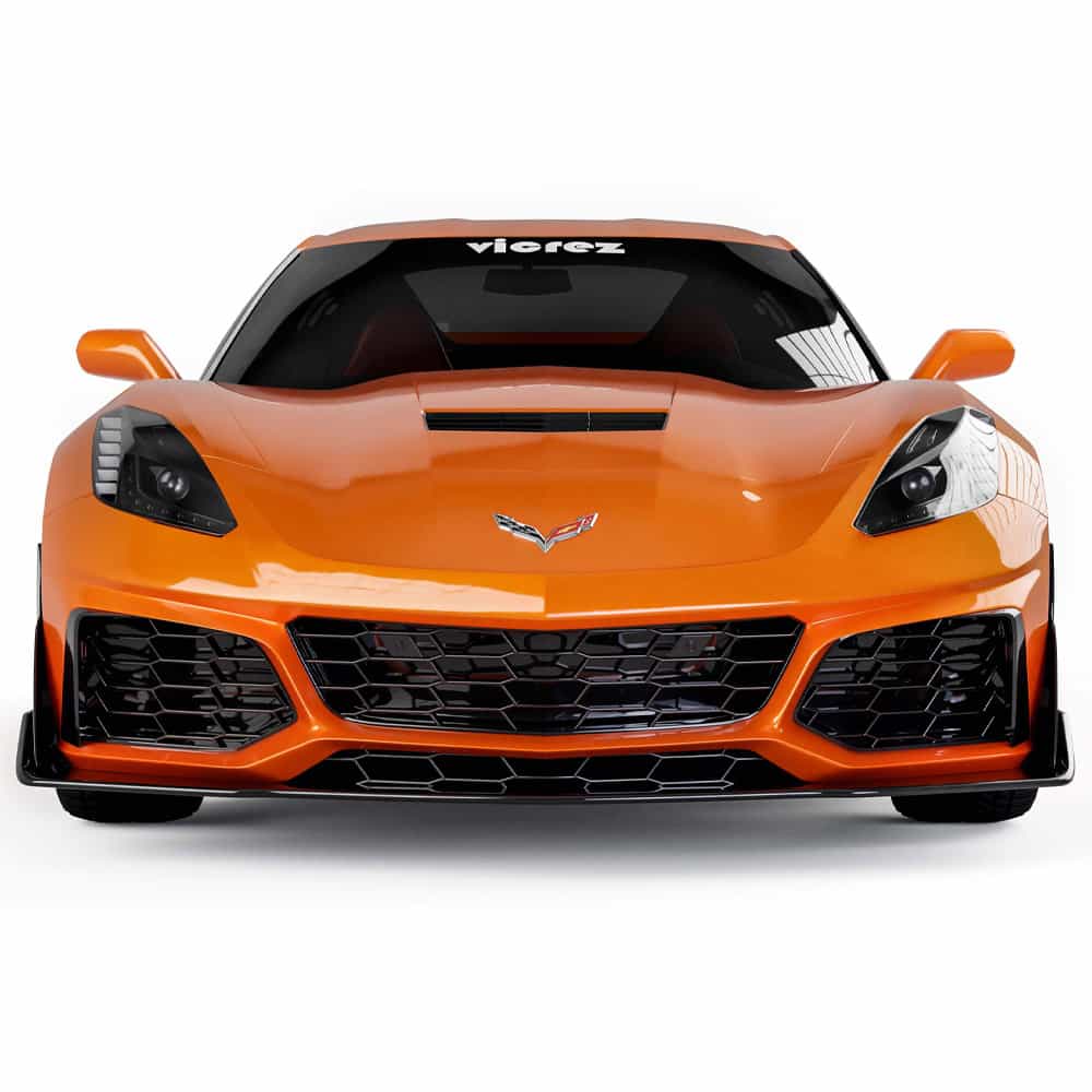 Vicrez VZR1 Style Front Bumper vz101478 | Chevrolet Corvette C7 2014-2019
