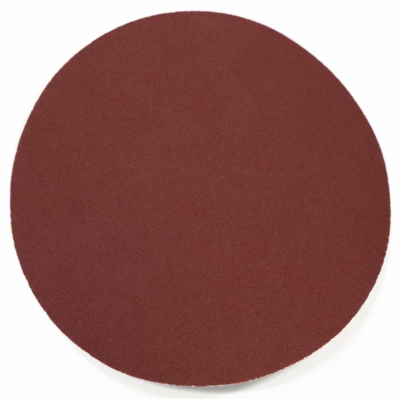 Vicrez 6 in. 220-Grit Aluminum Oxide Hook and Loop Disk (25-Pack) vzt177