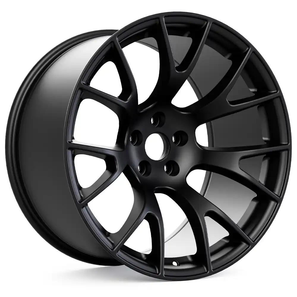 Hellcat Style Widebody Matte Black Wheel 20" x 11" | RWD Dodge Challenger Widebody 2018-2023