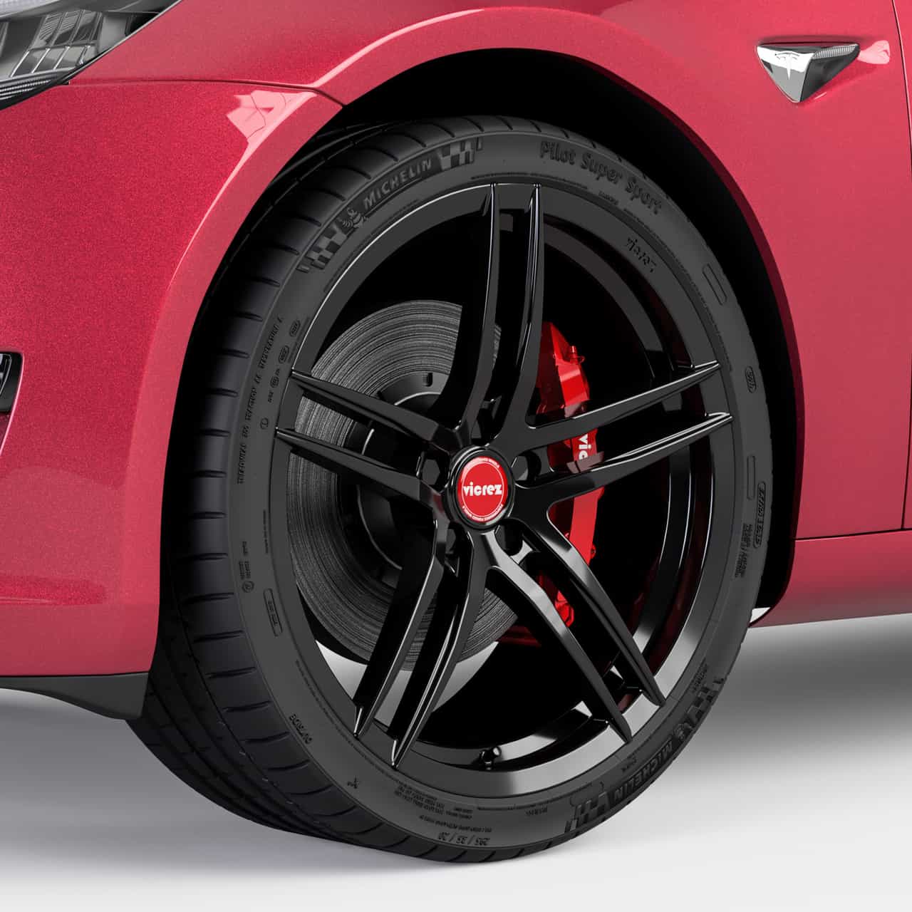 Tesla Model 3 20" Vicrez VAF Forged Wheel (Set of 4) vzw1010