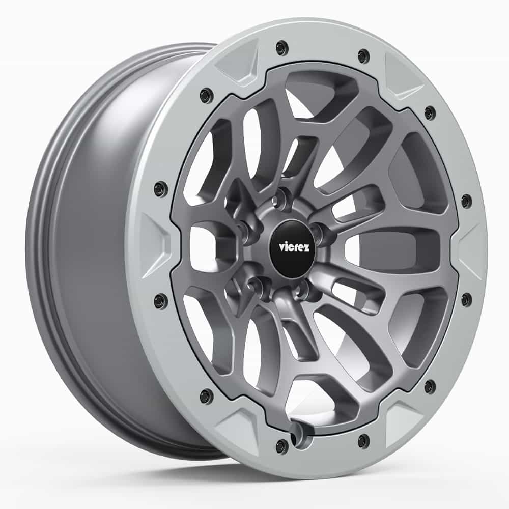 TRX Beadlock Style Matte Gray with Forged Beadlock Wheel 22" x 9" | 5-Lug RAM 1500 2010-2018