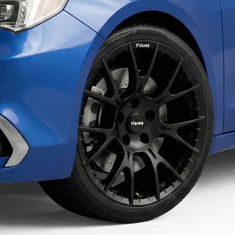 Vicrez V28ZR Matte Black Wheel, 18x9.5, 35mm offset | Acura TLX 2015-2020