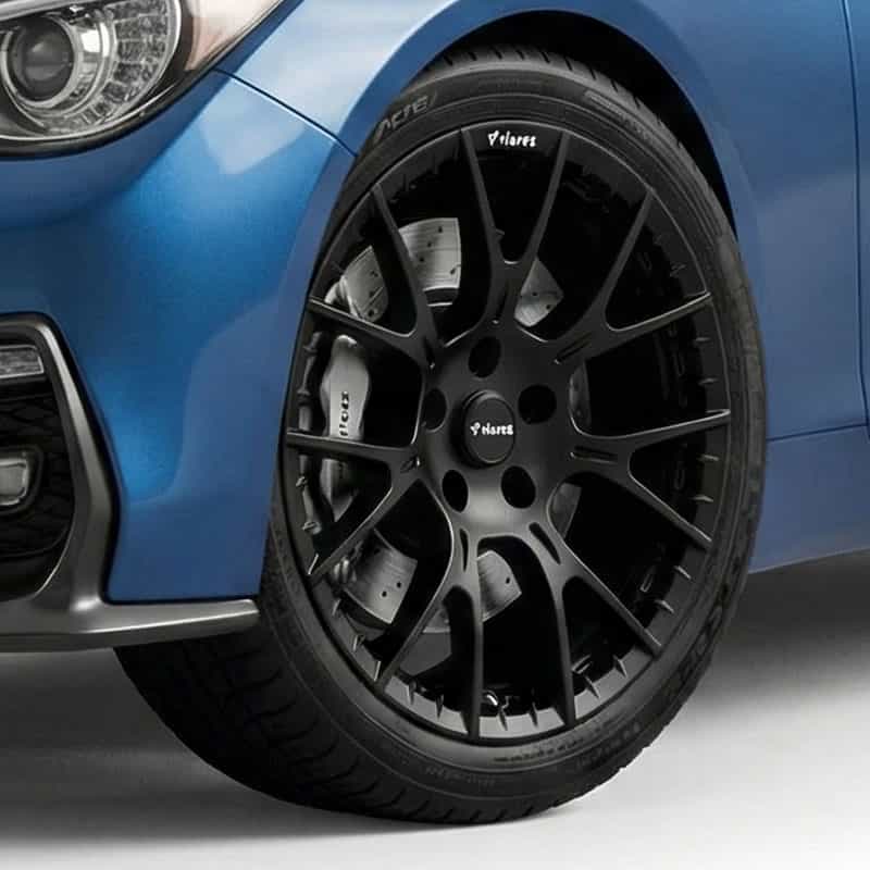 Vicrez V28ZR Matte Black Wheel, 18x9.5, 35mm offset | Infiniti Q50 2017-2024