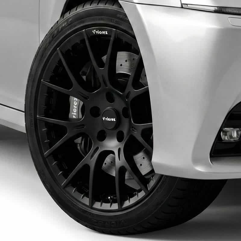 Vicrez V28ZR Matte Black Wheel (18x9.5, 35mm offset, 5x114.3) vzn124299