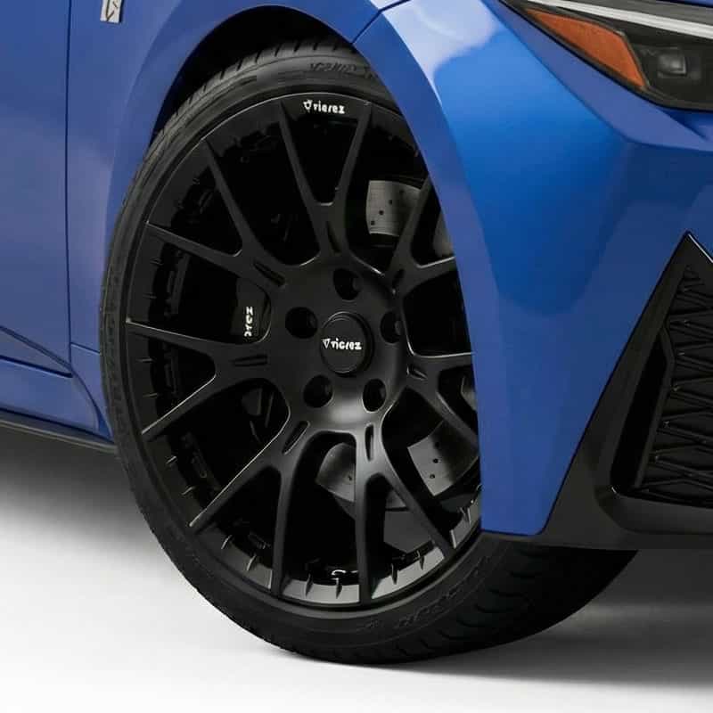 Vicrez V28ZR Matte Black Wheel, 18x9.5, 35mm offset | Lexus IS 2017-2026