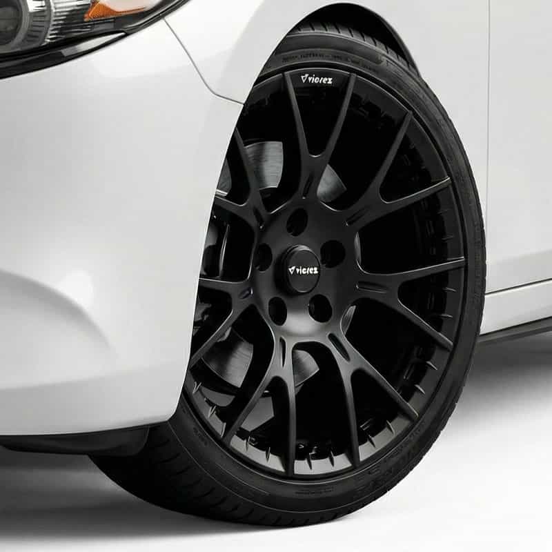 Vicrez V28ZR Matte Black Wheel, 18x9.5, 35mm offset | Mazda 3 2015-2025