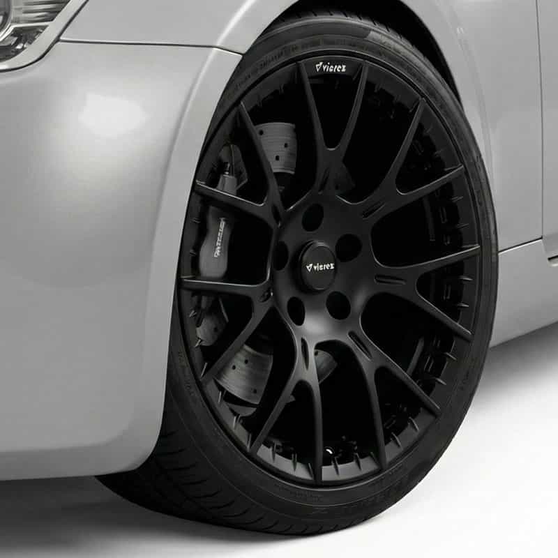Vicrez V28ZR Matte Black Wheel, 18x9.5, 35mm offset | Nissan 350Z 2002-2008