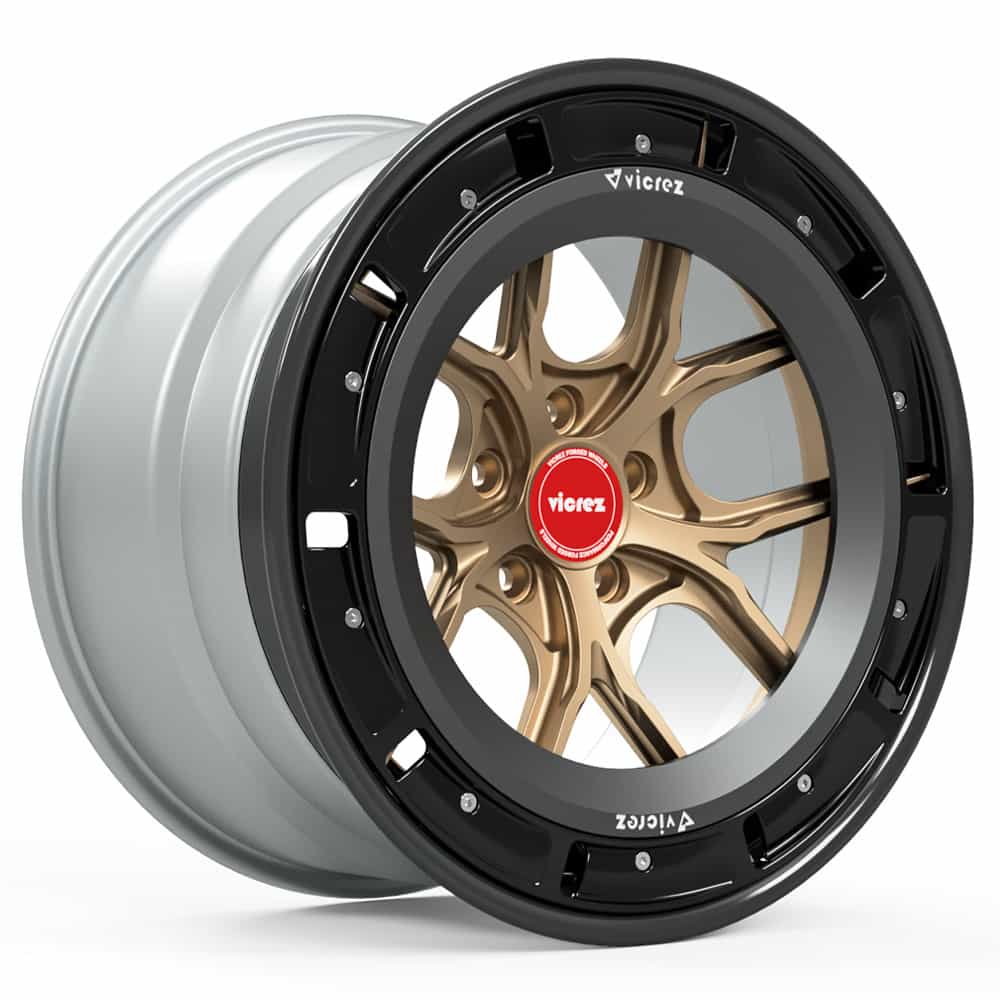 Vicrez VFL2 AeroScienza 3-Piece Forged Wheel vzw1040