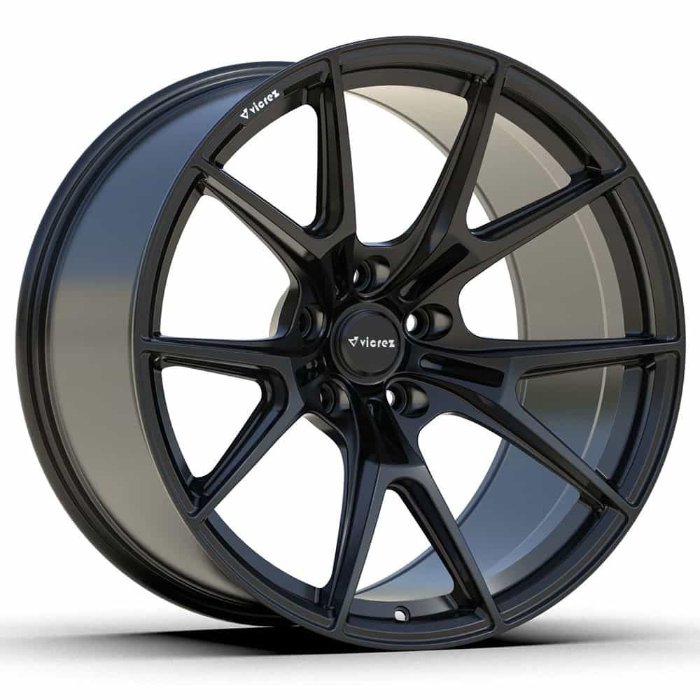 Vicrez VFS190 Matte Black Wheel; 20x11; -6mm Offset; 5x127
