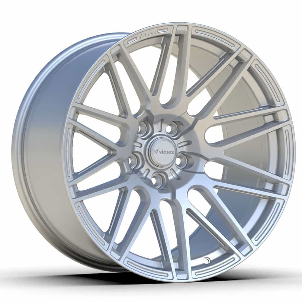 Vicrez VFS200 Matte Silver Wheel; 20x11; -3mm Offset; 5x115