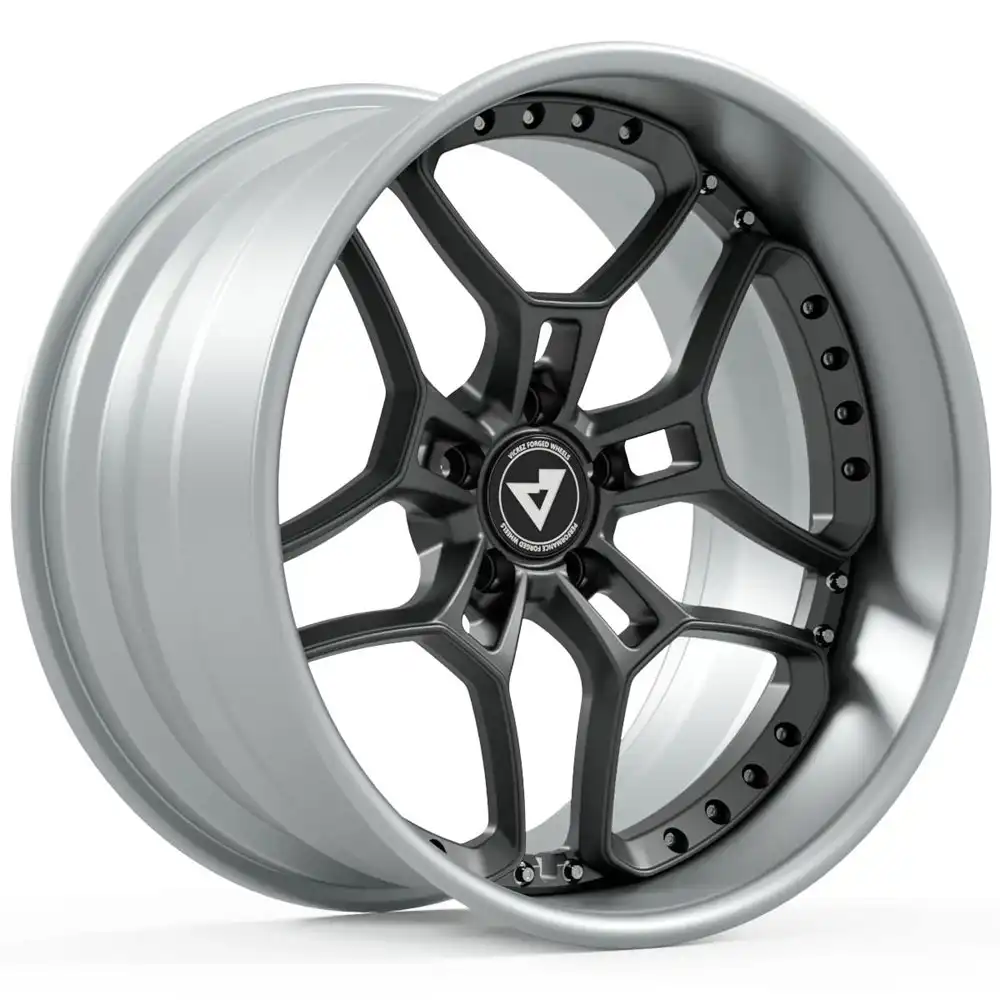 Vicrez V5F-R 2-Piece with Step Lip Forged Wheel vzw1042