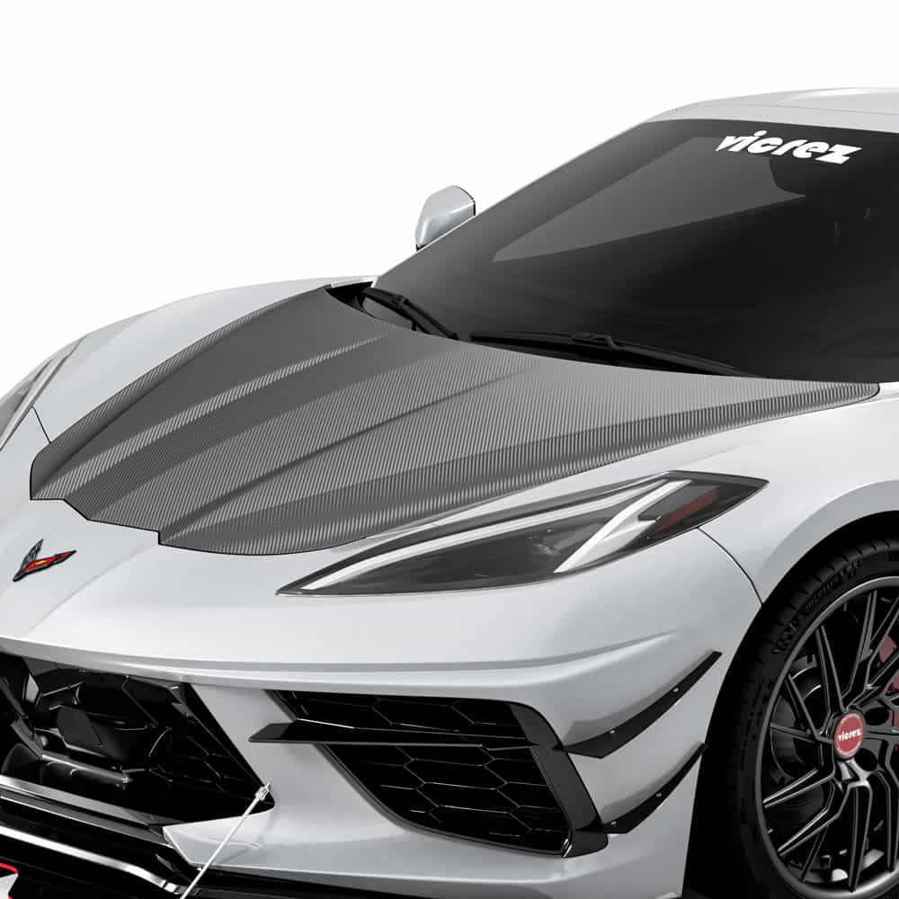 Vicrez Hood Wrap Vinyl vz102260 | Corvette C8 2020-2026