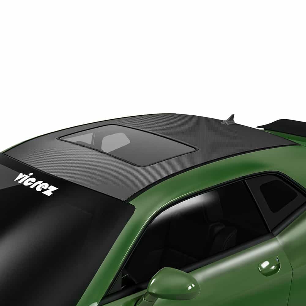 Vicrez Roof Wrap Vinyl vz102269 | Dodge Challenger 2008-2023