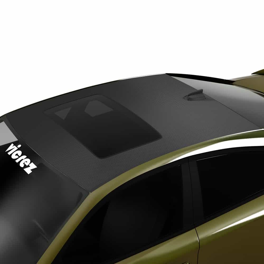 Vicrez Roof Wrap Vinyl vz102271 | Dodge Charger 2011-2023