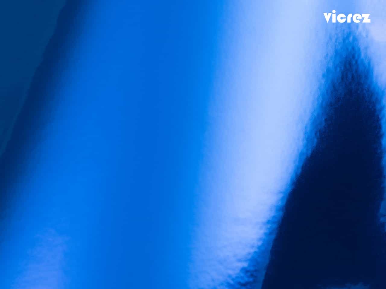 Vicrez Vinyl Car Wrap Film vzv10162 Chrome Blue Specular 5ft x 60ft (Full Roll)