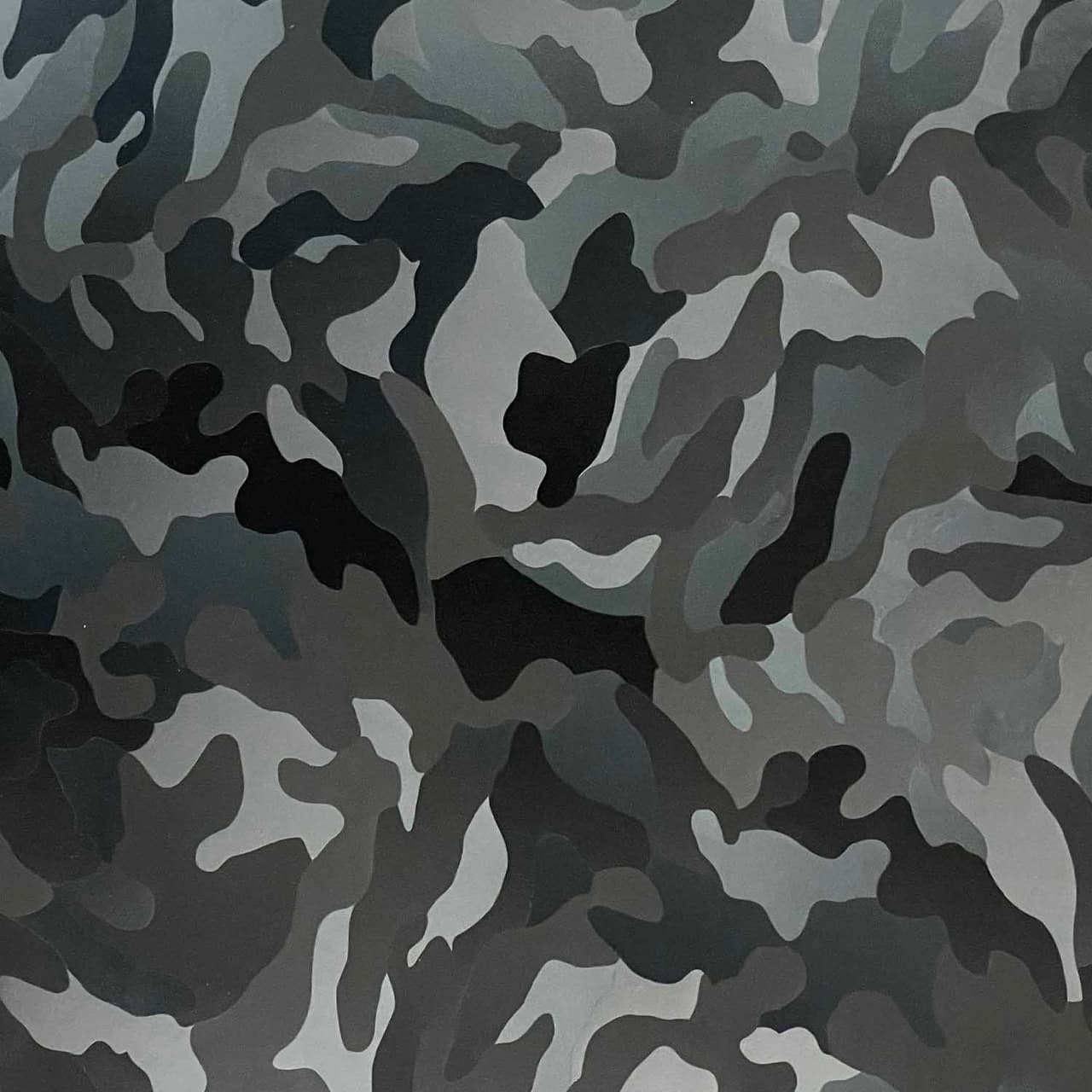 Vicrez Vinyl Car Wrap Film vzv10257 Urban Camo Satin Black 5ft x 60ft (Full Roll)