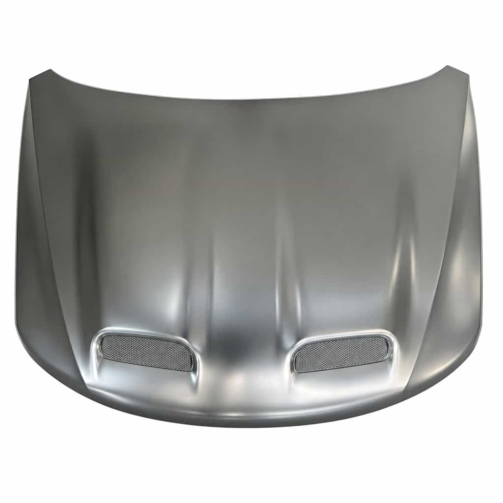Vicrez Replacement Red Eye Aluminum Hood vz112466 | Jeep Grand Cherokee 2014-2021