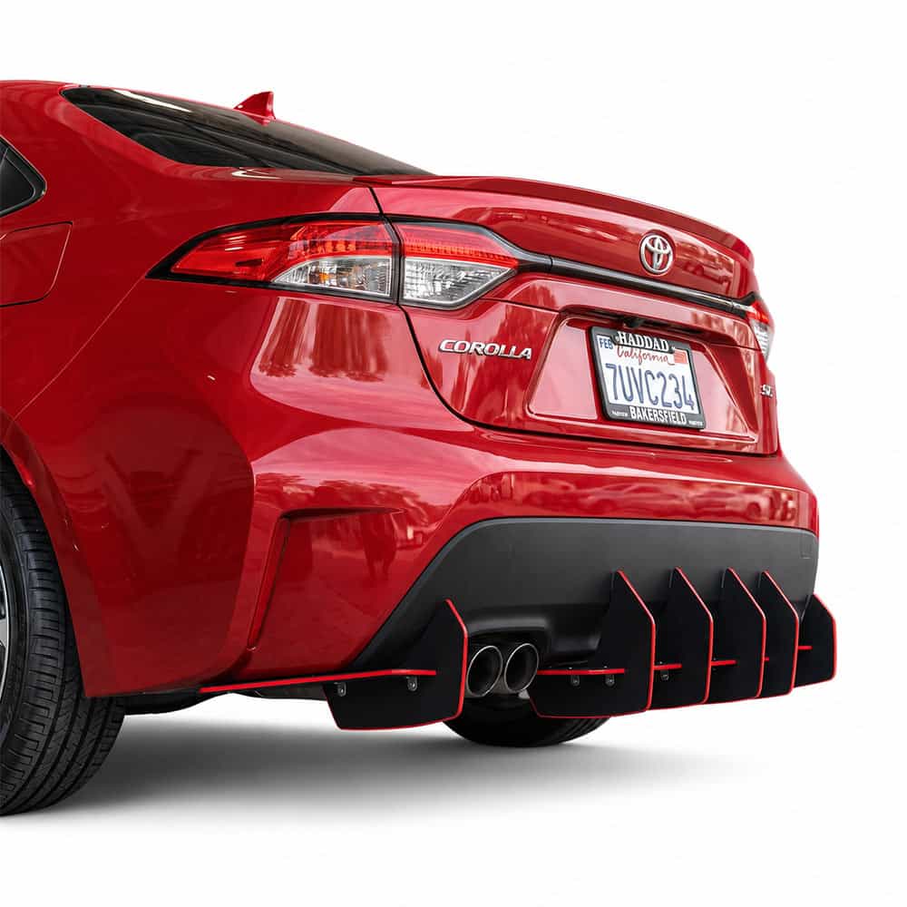Vicrez Centa VR2 Rear Diffuser vz104333 | Toyota Corolla 2018-2026