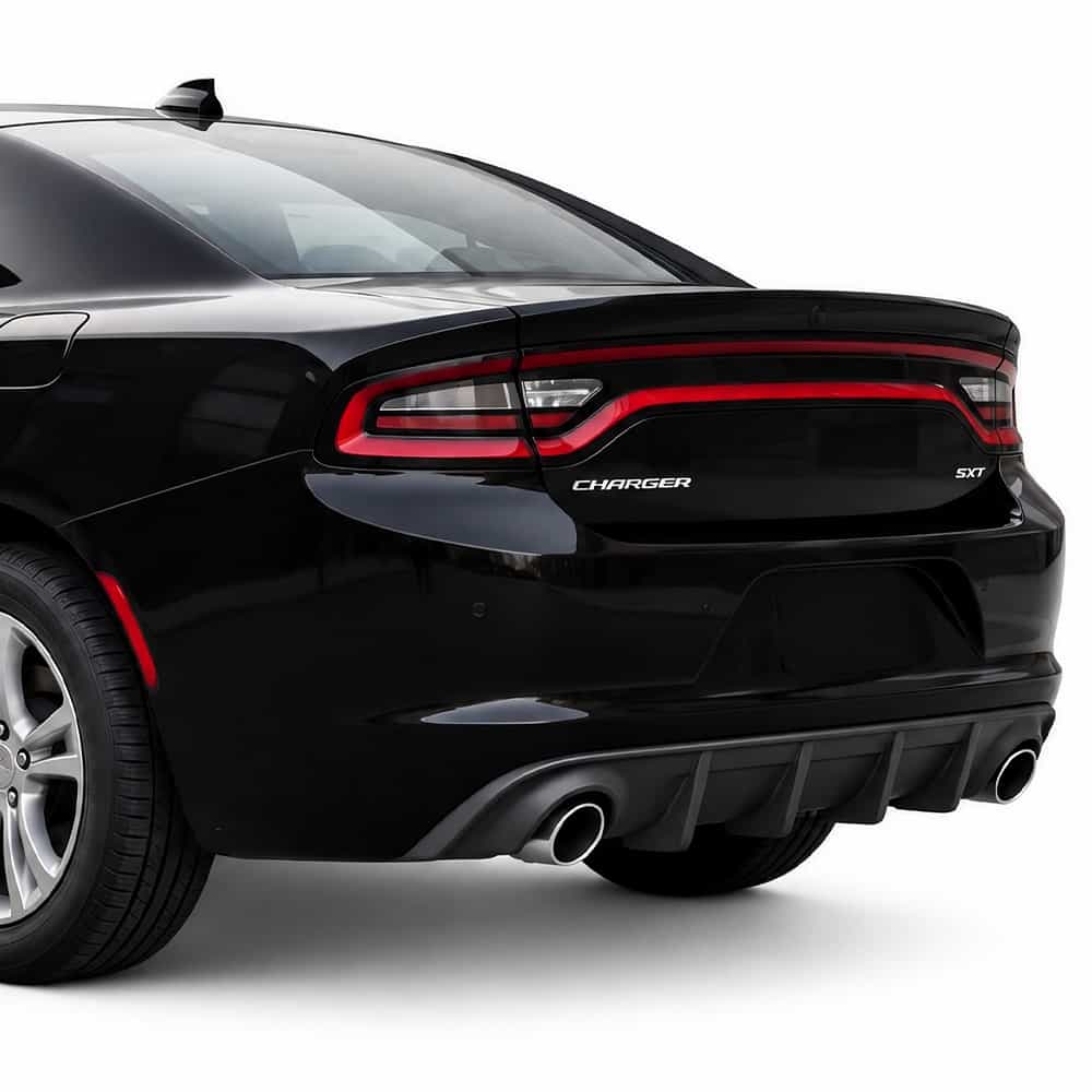 Vicrez V3R Style Rear Diffuser vz102221| Dodge Charger SXT 2015-2023