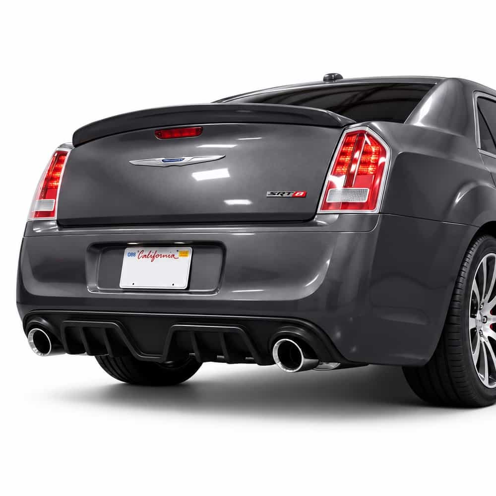 Vicrez V3R Style Rear Diffuser vz102427 | Chrysler 300 SRT8 2012-2014