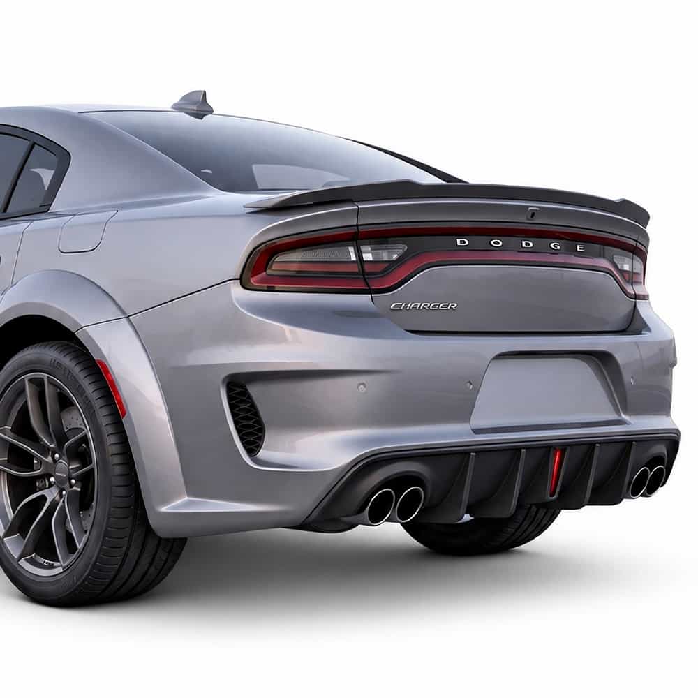 Vicrez LED Thin Light Rear Diffuser vz102660 | Dodge Charger R/T, SRT 392, Hellcat 2015-2023