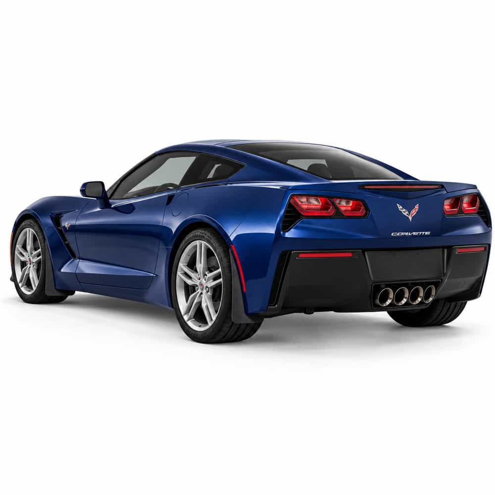 Vicrez Mud Flaps Front and Rear vz101408 | Chevrolet Corvette C7 2014-2019
