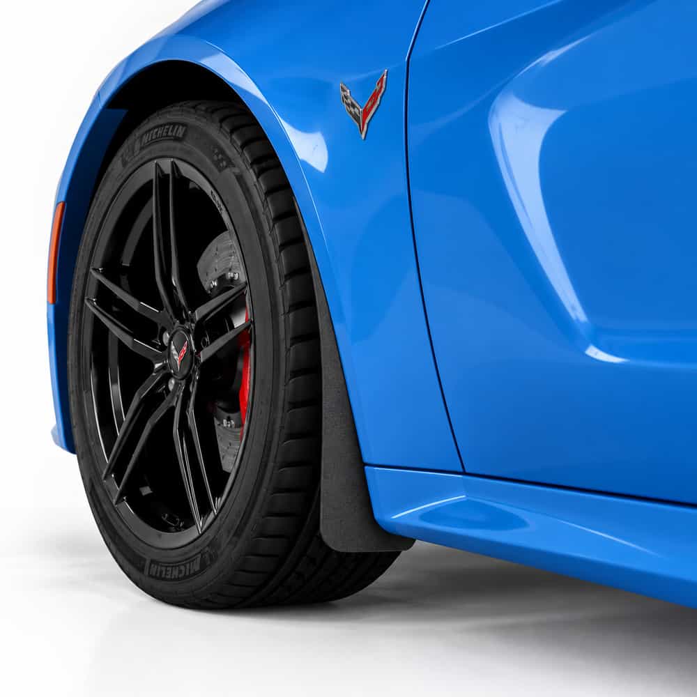 Vicrez Mud Flaps Front vz101675 | Chevrolet Corvette C8 2020-2026