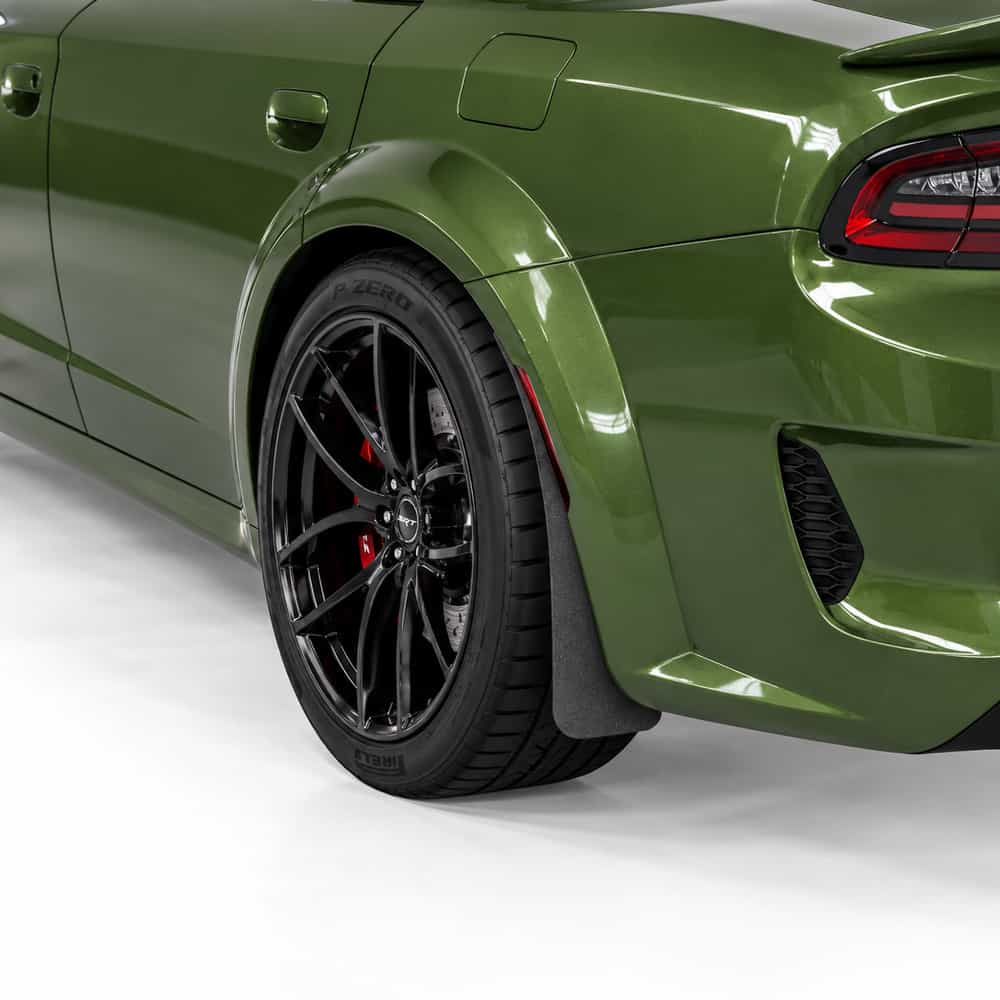 Vicrez Mud Flaps Rear vz101506 | Dodge Challenger Widebody 2008-2022