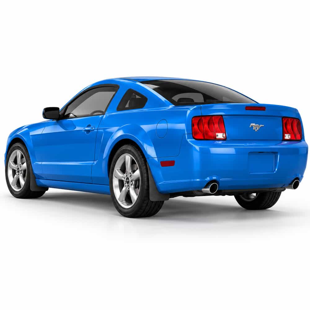 Vicrez Mud Flaps Front and Rear vz101585 | Ford Mustang 2005-2009