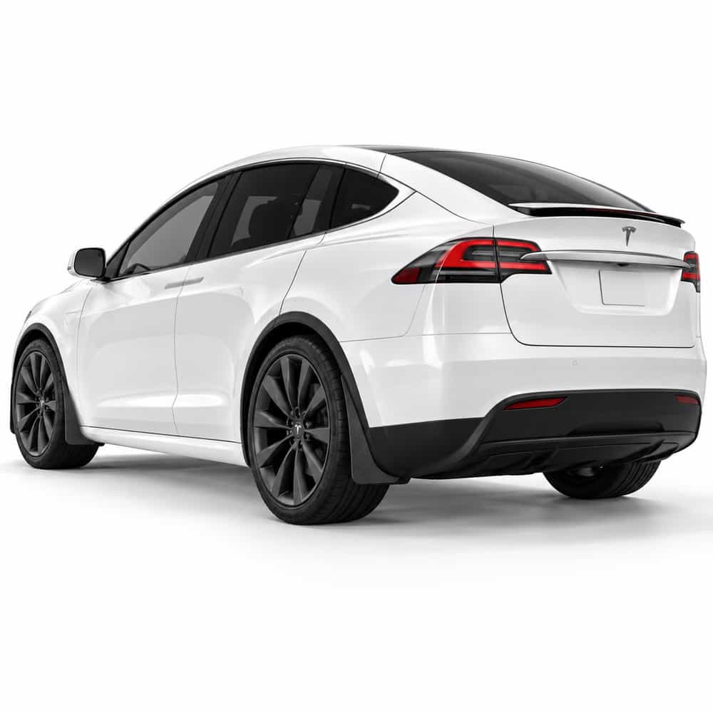Vicrez Mud Flaps Front and Rear vz101804 | Tesla Model X 2015-2020