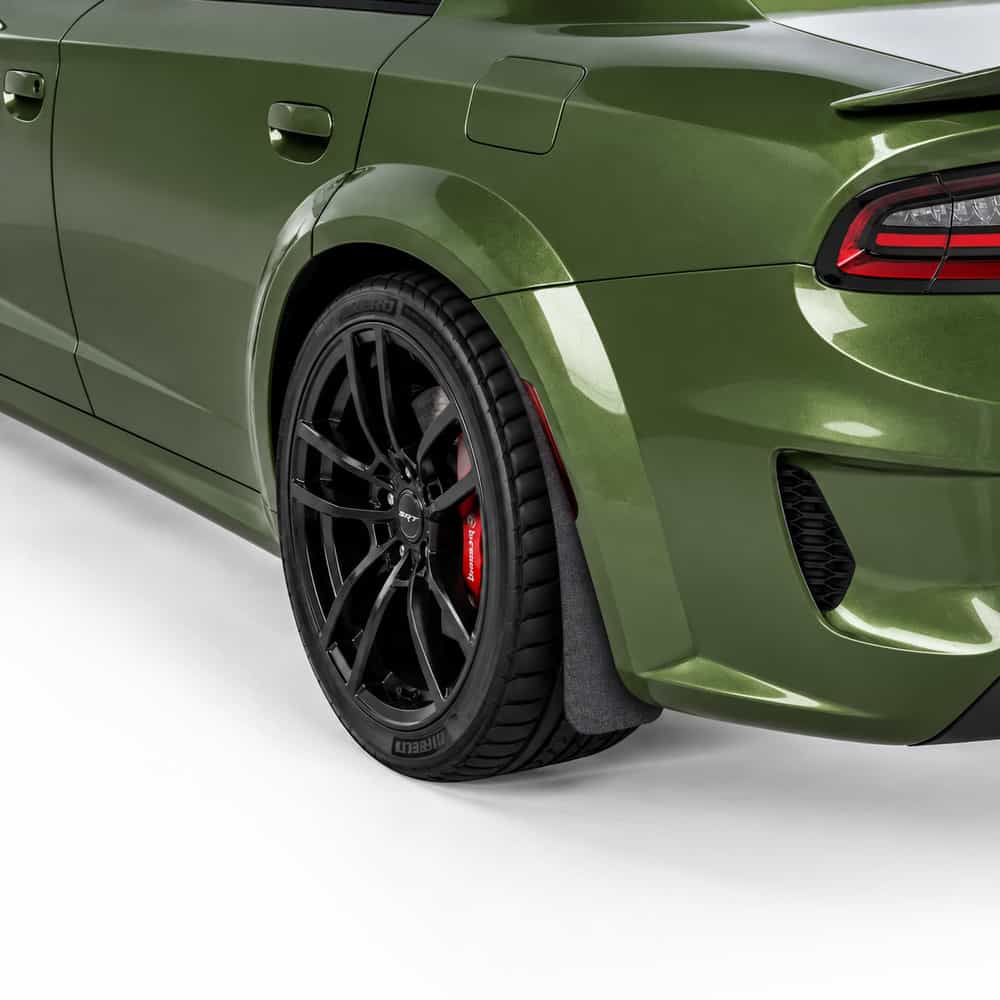 Vicrez Mud Flaps Rear vz102101 | Dodge Charger Widebody 2020-2023
