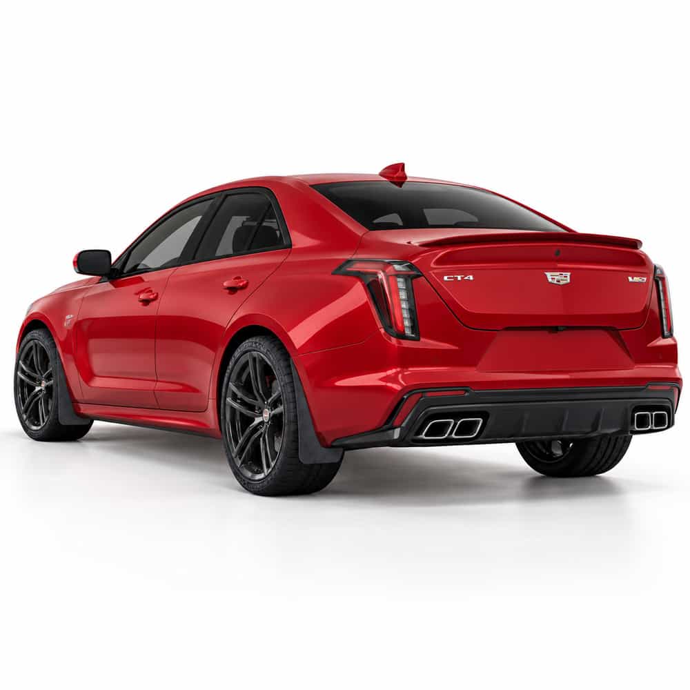 Vicrez Mud Flaps Front and Rear vz102933 | Cadillac CT4-V 2022-2026